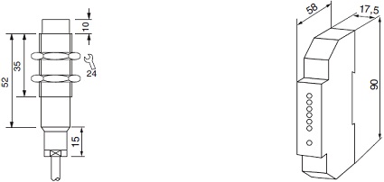 Индуктивные датчики цилиндрические EGE-Elektronik