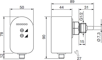 Погружные датчики и реле потока